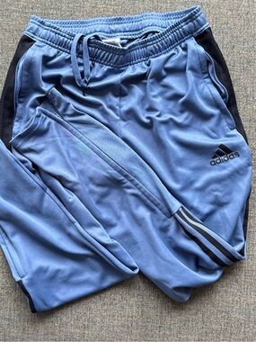 Adidas Mens Blue Track Pants